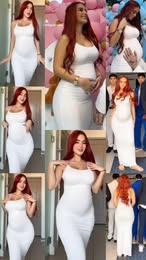 vestidos polilicra maternos
