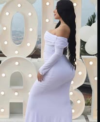 vestidos polilicra maternos