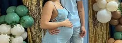 vestidos polilicra maternos