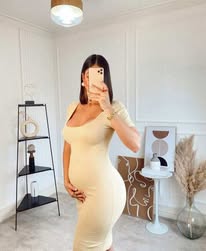 vestidos polilicra maternos