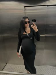 vestidos polilicra maternos