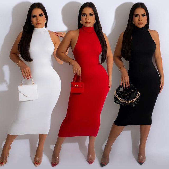 vestidos polilicra