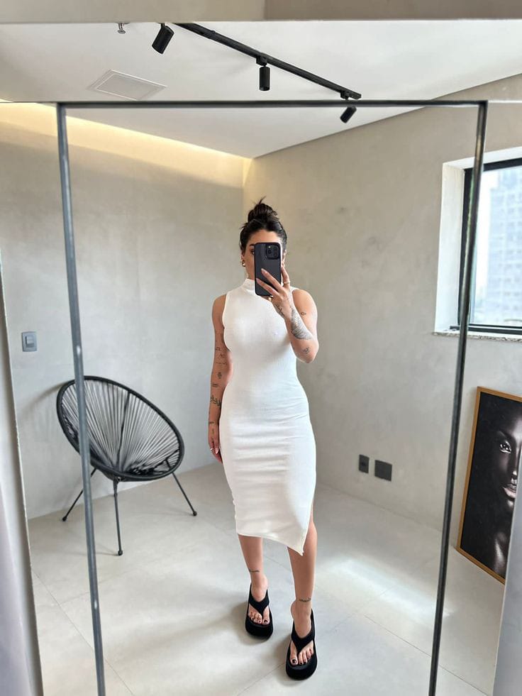 vestidos polilicra