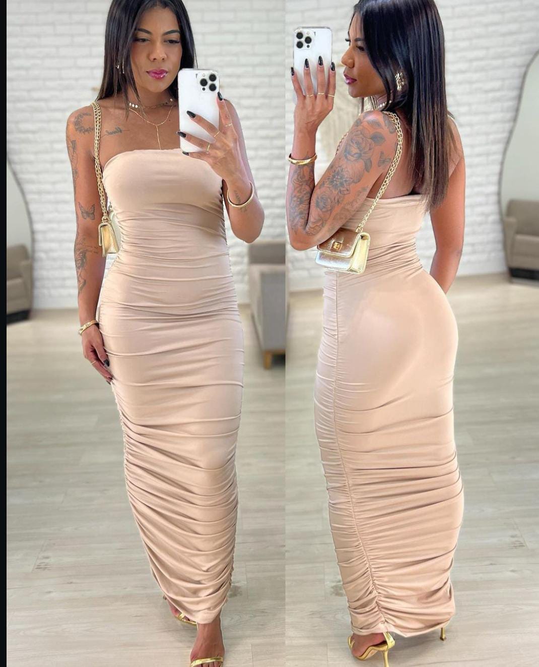 vestidos polilicra