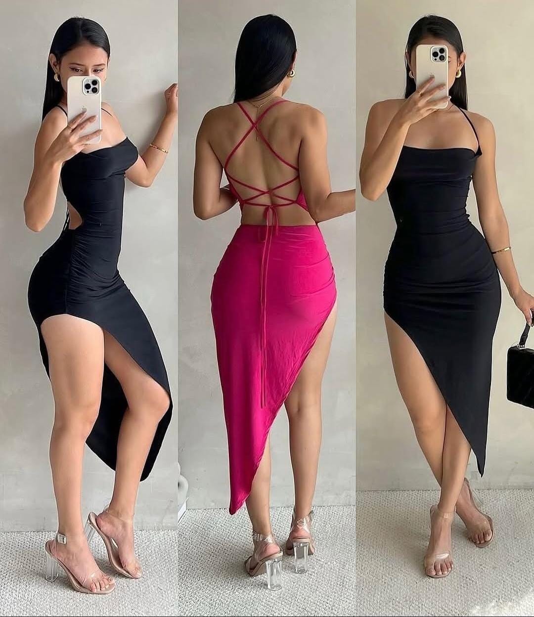 vestidos polilicra